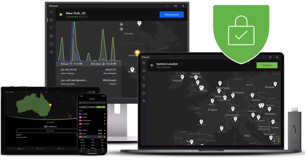 خرید اکانت IPVanishVPN برای همه دستگاه ها