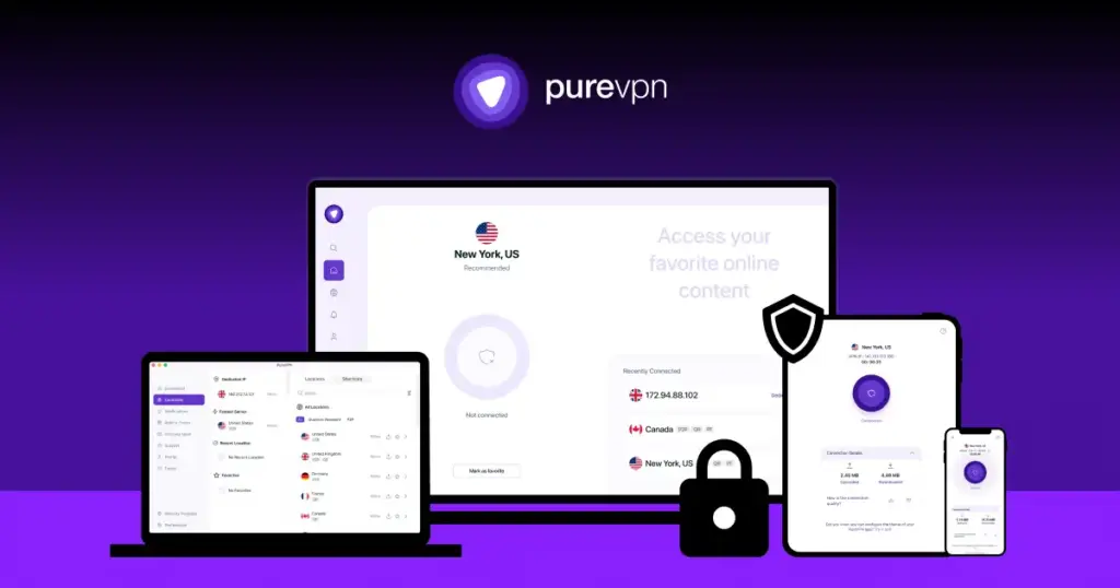 خرید اکانت پرمیوم Pure VPN