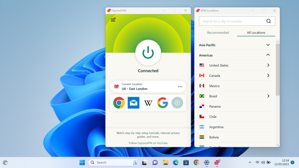 بهترین وی پی ان برای معاملات رمز ارز (express VPN)